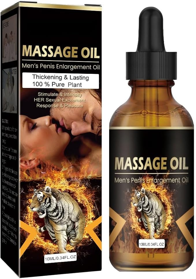 Men Extra Strength Power Essential Oil for Body Massage