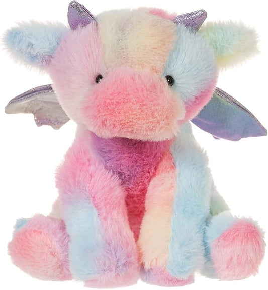 Apricot Lamb Toys Plush Colorful Plush Dragon Dinosaur Stuffed Animal Soft Cuddly Perfect for Child