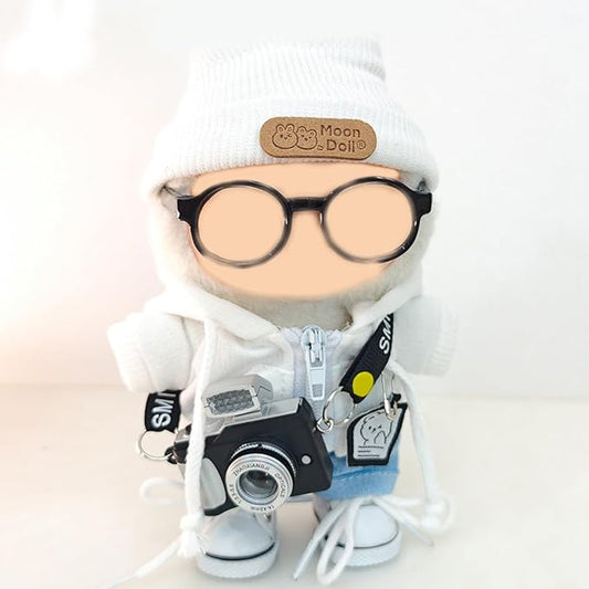Clothes Sets Suitable for 17cm Dolls (Only Clothes No Doll ) Hoodie Clothing Accessories, Cardigan Outfits Suitable for Doll Soft Clothing Replacement