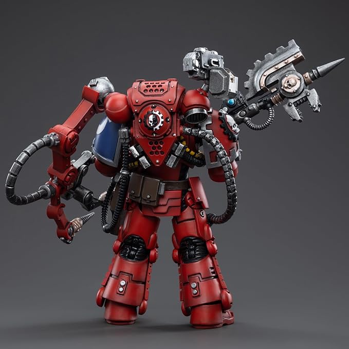 JOYTOY Warhammer 40K 1/18 Action Figures, Ultramarines Primaris Techmarine Perfect for Collectors & Decor, Ideal Gift for Birthdays, Christmas, Character Figure - JT3761
