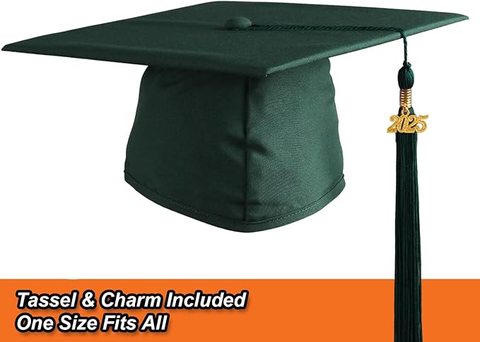 OSBO GradSeason Unisex Matte Kindergarten Graduation Gown Cap Tassel Set 2025