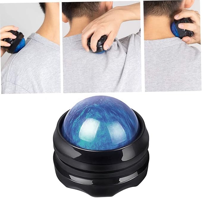 Massage Tools Back Massage Therapy Used with Essential Oils Manual Massage Roller Ball for Sore Muscles Pain Relief