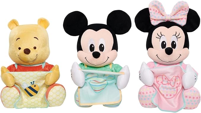 Disney Baby Hide-and-Seek Winnie The Pooh Interactive Plush, Kids Toys for Ages 09 Month by Just Play