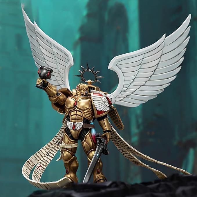 JOYTOY Warhammer 40,000 1/18 Action Figure Blood Angels The Sanguinor with Encarmine Broadsword Collection Model Birthday Gift 15Age+ Pre-Order