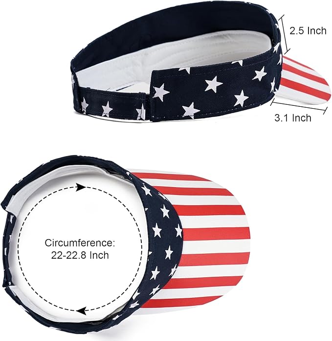 ANDICEQY Sports Sun Visor Hat, Sun Hat Visors for Women and Men for Outdoor | Adjustable Sun Visor Hats, Lightweight & Breathable, Cotton, Ideal for Running, Tennis, Golf, Outdoor Sports and Beach