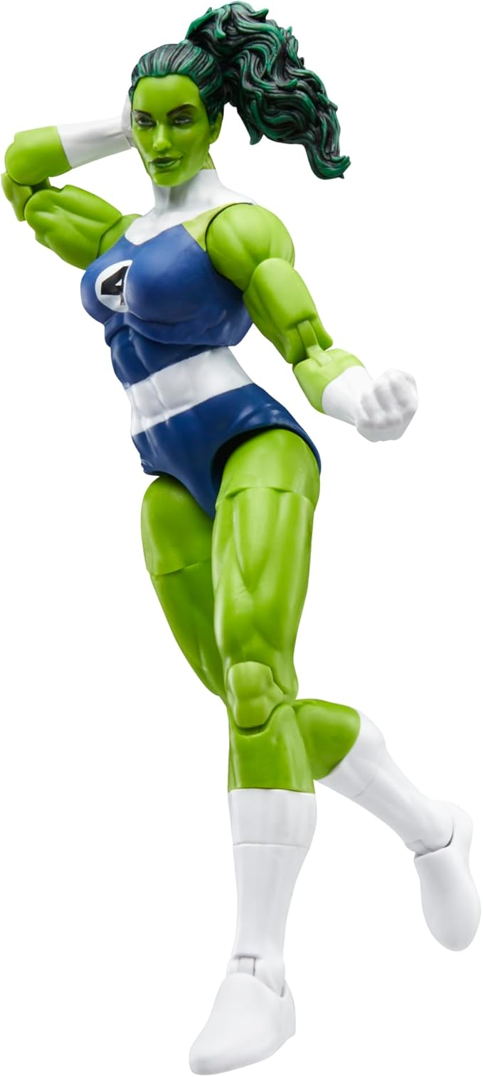Marvel Legends Series She-Hulk Action Figure Inspired by Fantastic Four Comics