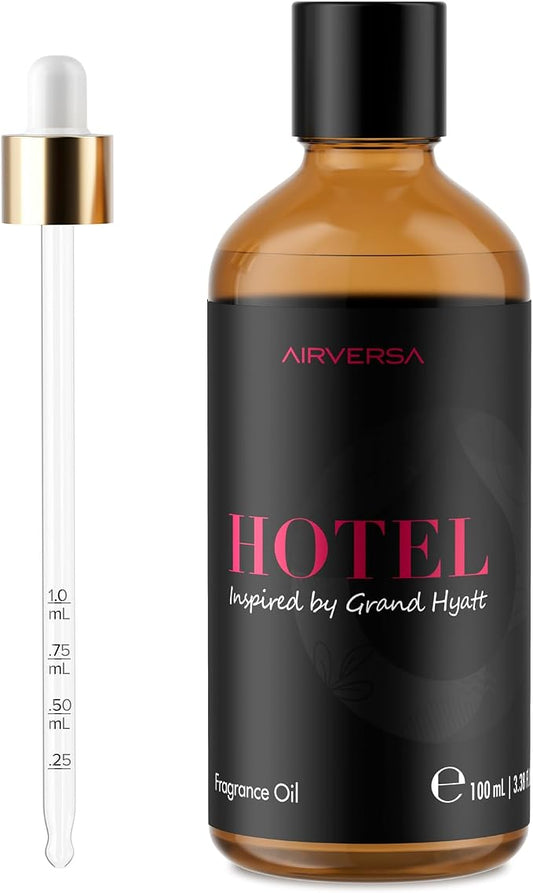 Airversa Diffuser Oil, Fragrance Oil, Inspired by Grand Hyatt 3.38 Fl Oz | 100 mL