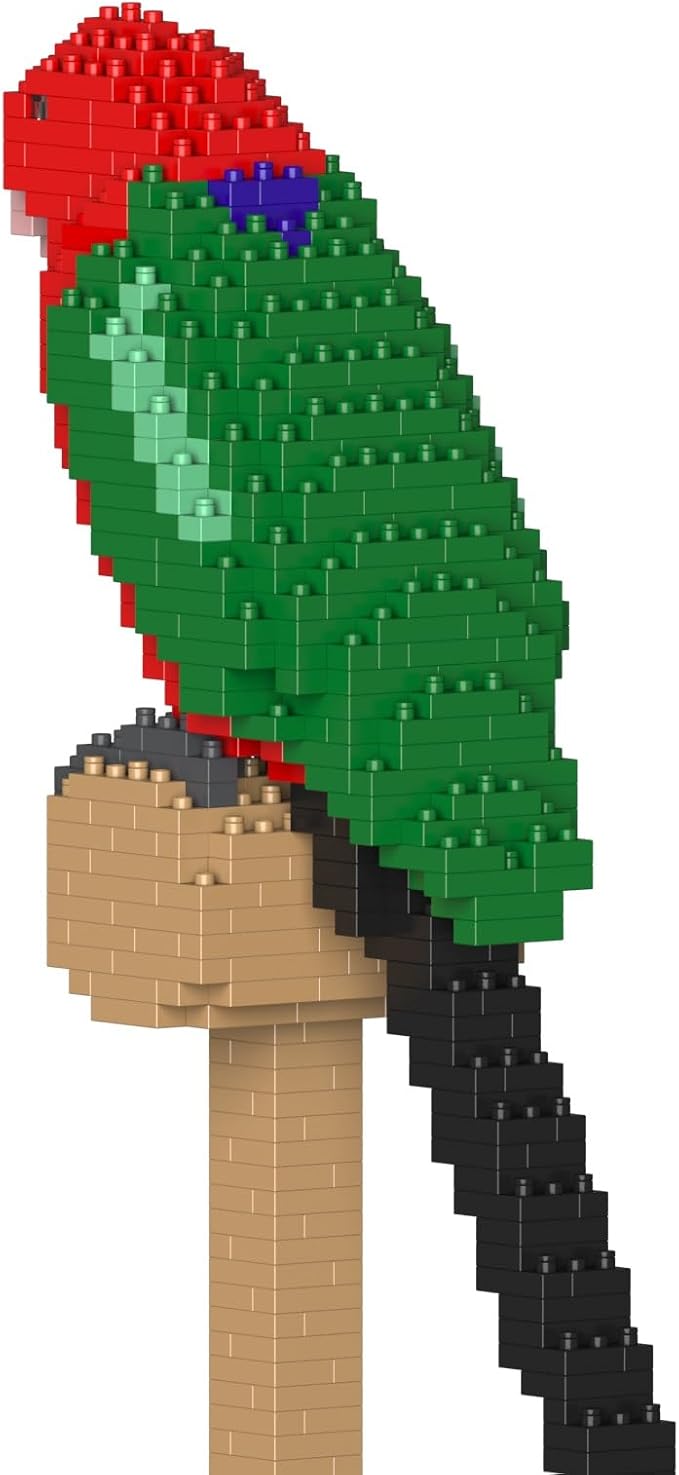 JEKCA King Parrot 01S | Parrot Plastic Building Blocks | Age 14+