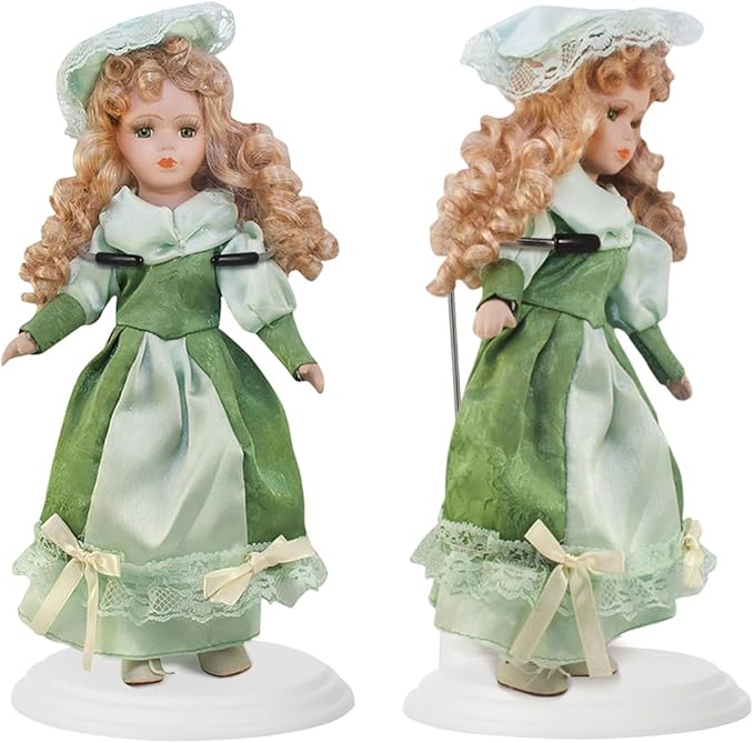 STOBOK White Doll Stands Suppprt: 4pcs Doll Display Holder Action Figures Stand Figurine Stand for Mini Dolls