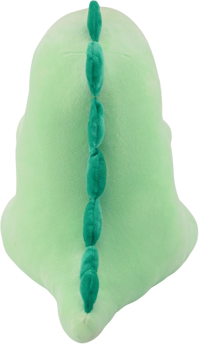 Plush Dinosaur Stuffed Animal, Cute Toys Anime Dinosaur Soft Throw Pillow Gift for Children Boys Girls Green 18.5 inch