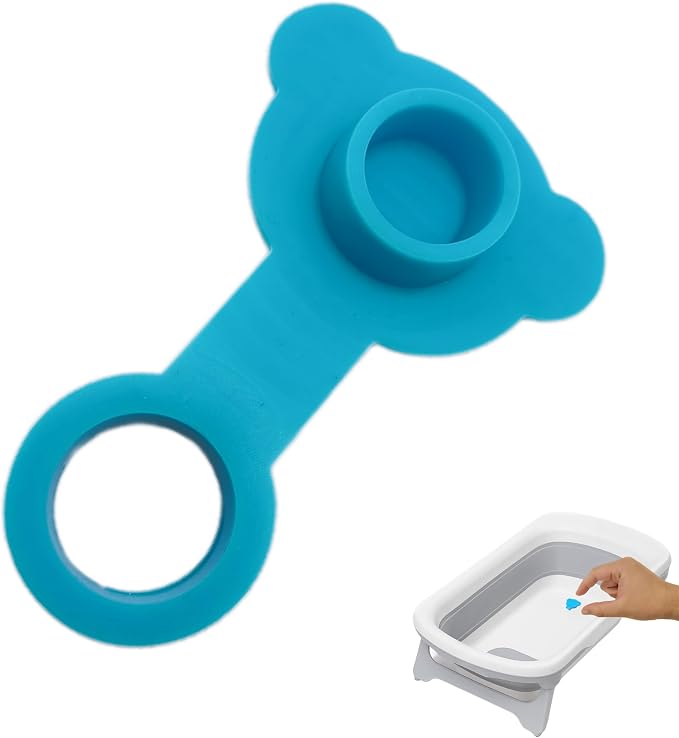 Bathtub Stoppers, Silicone Bathtub Stopper, Fits Most Baby Bathtubs, 5 Sizes of Baby Bath tub Plugs (1.0'' I.D.)