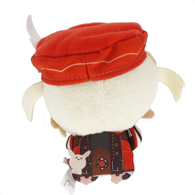 KOOLIYA Small Size Genshin Impact Figure Plush Doll - Klee (4 inch), Keychain Anime Figure Soft Stuffed Gift for Game Fans (Klee)