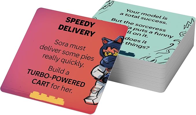 Lego NINJAGO Recreate Activity Cards – Ninja Adventures | Ninja-Themed Building Game with 30+ Activity Cards & 25 Lego Elements | Ages 6+
