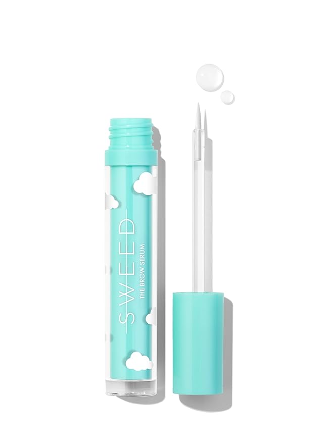 SWEED - The Brow Serum | Peptides, Biotin, Keratin | Prostaglandin-Free | Vegan, Cruelty-Free, Clean Beauty (0.10 fl oz | 3 ml)