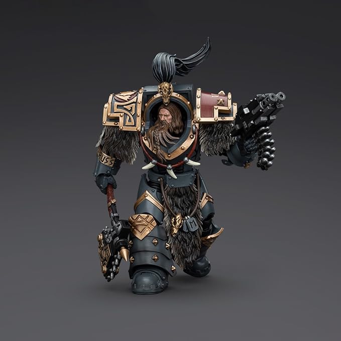 JOYTOY1/18 Warhammer The Horus Heresy Action Figure 5.59 inch Space Wolves Varagyr Wolf Guard Squad Varagyr Terminator 2 Collection Model Birthday Gift