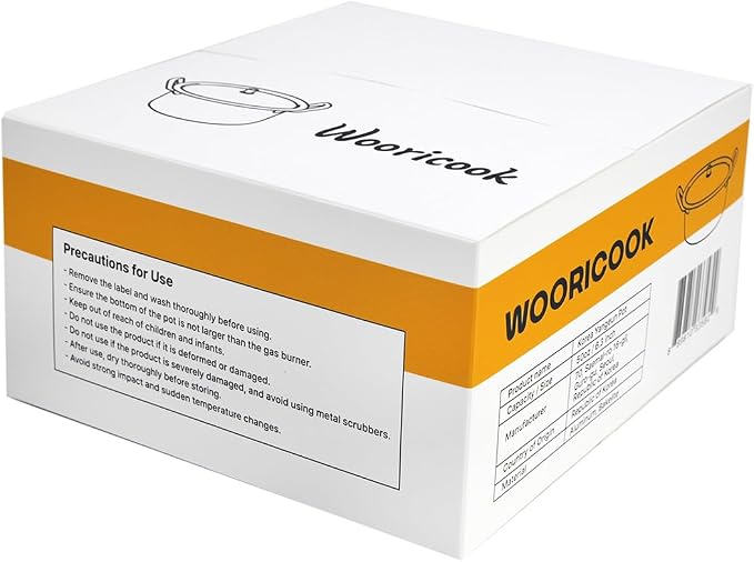 Korea noodle pot Yangeun Aluminum Noodle Pot 6.3" (16cm) | Traditional Korean Cookware for Ramen, Soup & Stew