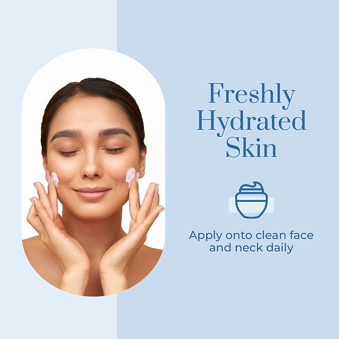 Clear Beauty Hyaluronic Acid & Retinol Face Moisturizer - Dermatologist Tested, Anti Aging, Korean Skin Care – Day And Night Hydration, Smooths Fine Lines, Firms Skin – Vegan, Clean – Duo Pack