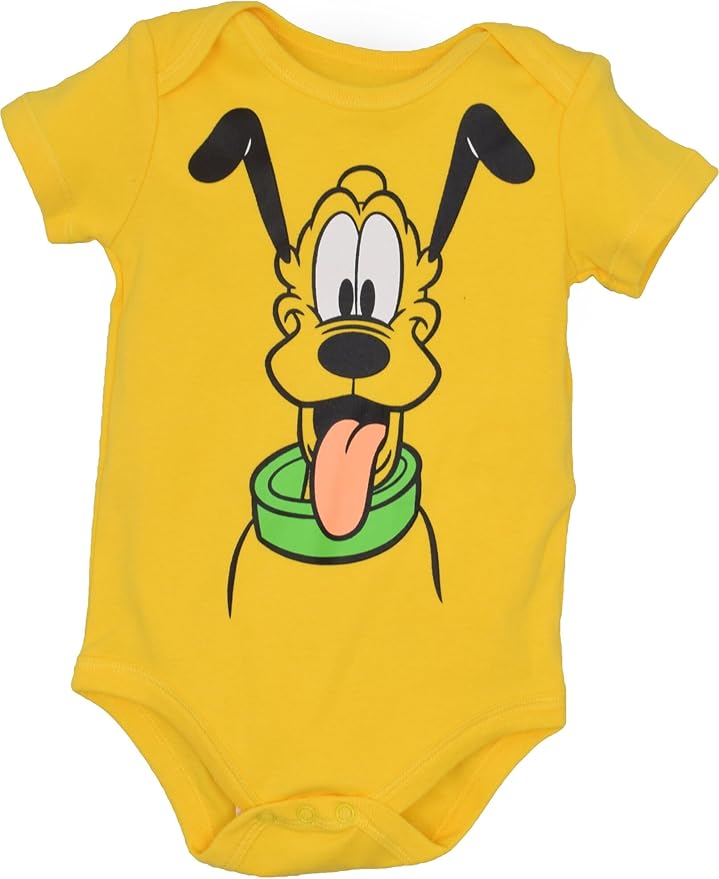 Disney Baby 5 Pack Bodysuits Newborn to Infant Sizes (Newborn - 24 Months)