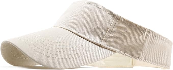 ANDICEQY Sports Sun Visor Hat, Sun Hat Visors for Women and Men for Outdoor | Adjustable Sun Visor Hats, Lightweight & Breathable, Cotton, Ideal for Running, Tennis, Golf, Outdoor Sports and Beach