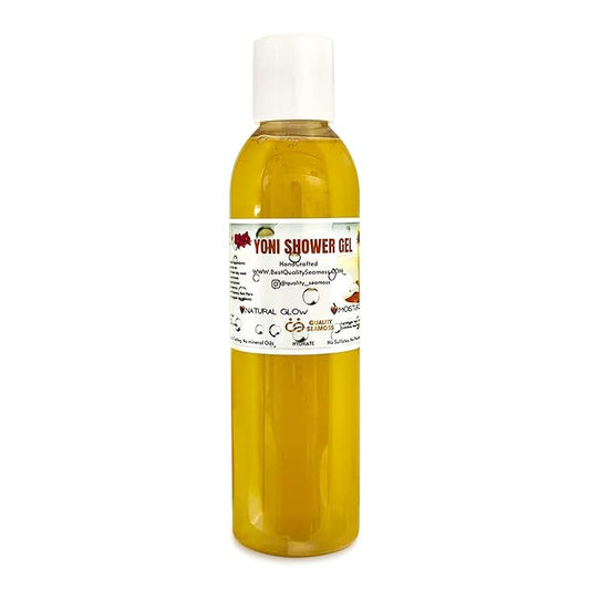 Ph Balance Feminine Wash - Vee Health & Yoni Wash Shower Gel- Use with Yoni Oil. Moisturizing Calendula, Mint for Odor, Itchy & Dry Skin - Paraben-Free Gentle Cleanse Daily Use 6 oz