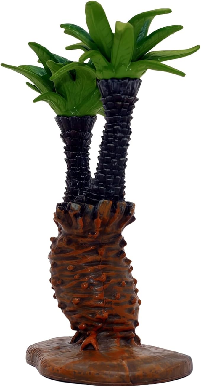 Gemini&Genius Cycas Plant Action Figure Toys for Kids Prehistoric Jungle Trees Figure Cycas Toys, DIY Educational or Decoration Sago Palm Plant Toy