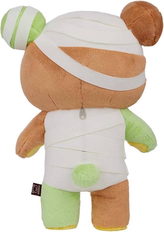 San-X Original Rilakkuma Halloween Monster Series Plush - 14" Mummy Rilakkuma