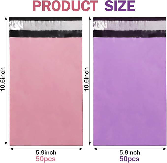 100Pcs Sanitary Napkin Disposal Bags - Feminine Hygiene Disposal Bags for Tampons and Pads, Diaper Disposal Bag, Waterproof and Leak-Proof, Odor-Blocking, Sealed Opaque for Privacy, 5.9x9In