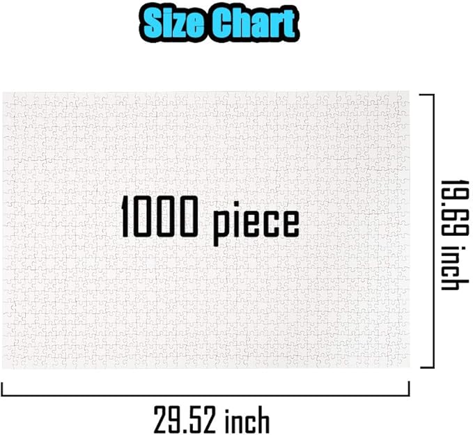 Custom Puzzle from Photo Custom Jigsaw Puzzle Unique Birthday Present Suitable for Children Family and Friends Personalized Puzzle-Multi Size (1000piece-Cardboard)