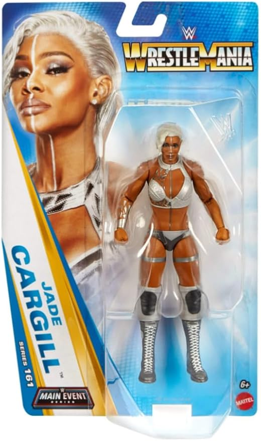 WWE Jade Cargill Action Figure, Main Event Series #161, 6-inch Collectible with Articulation