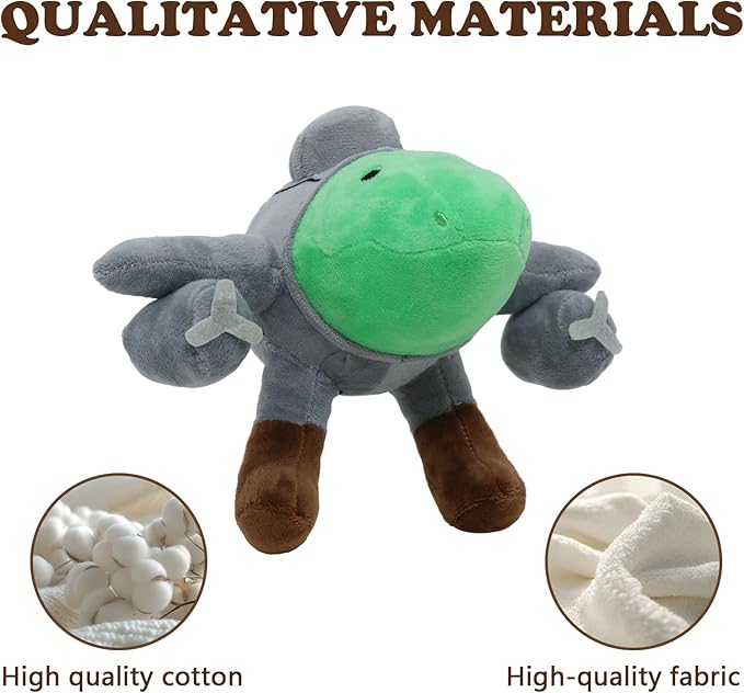 Italian Brainrot,Tung Tung Tung Sahur Plushies Toy 9inch for Fans Gift, Soft Stuffed Animal Pillow for Home Kids' Bedroom Decor, Birthday Christmas Choice for Boys Girls(Crocodile Plane)