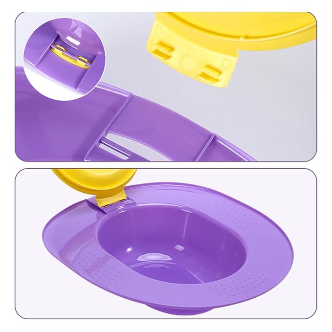 Cat Potty Toilet Training Kit, Removable Cat Toilet Seat Training Kit, Portable Safe Urinal Pottys with Slip Proof Edges, Reusable Urinal Potty, for Kitten Pet RV House Travel Home