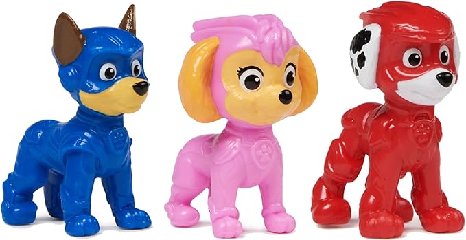 Spin Master Paw Patrol The Movie 2 Small Set of 3 Figures Paws Skye Chase Marshall Puppies
