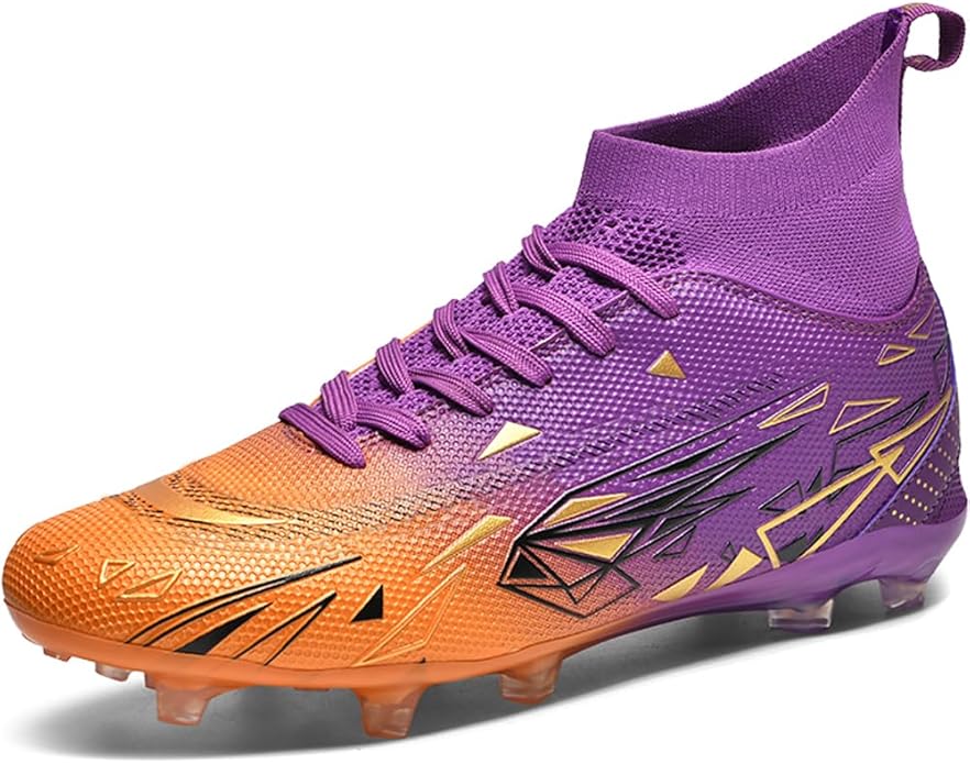 Kids Soccer Shoes Boys Football Cleats Professional Athletic Outdoor Trainning Football Shoes Youth Girl Turf Soccer Cleats