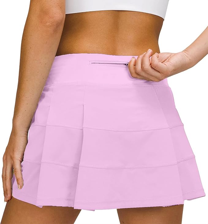 Athletic Tennis Golf Skorts Skirts for Women with Pocket Workout Running Sports Pleated Skirts Casual