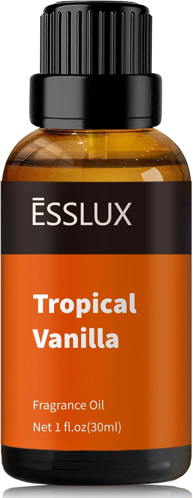 Tropical Vanilla Fragrance Oil, ESSLUX Large Single Essential Oil 30ml, Aromatherapy Candle Making Scents, Middle Eastern Scented Oils for Home for Diffuser, Massage, Soap, Perfume, Humidifier