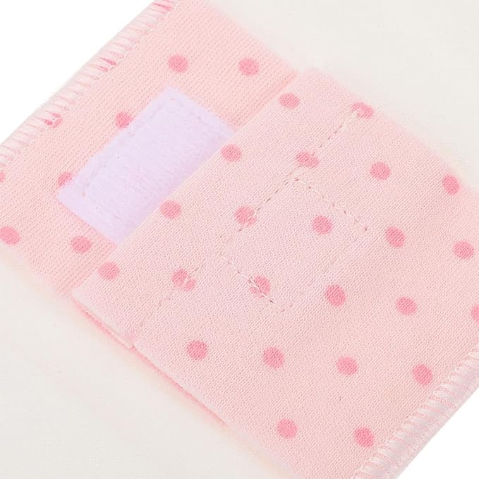 GARVALON Reusable Cloth Period Liners 4pcs Washable Cotton Panty Pads Soft Breathable 21cm Waterproof Maternity Menstrual Cloth Pads for Pregnancy and Postpartum Care