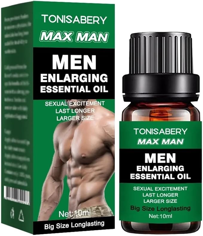 Tonisabery Max Man Essential Oil – Male Massage (10ml) (Green)
