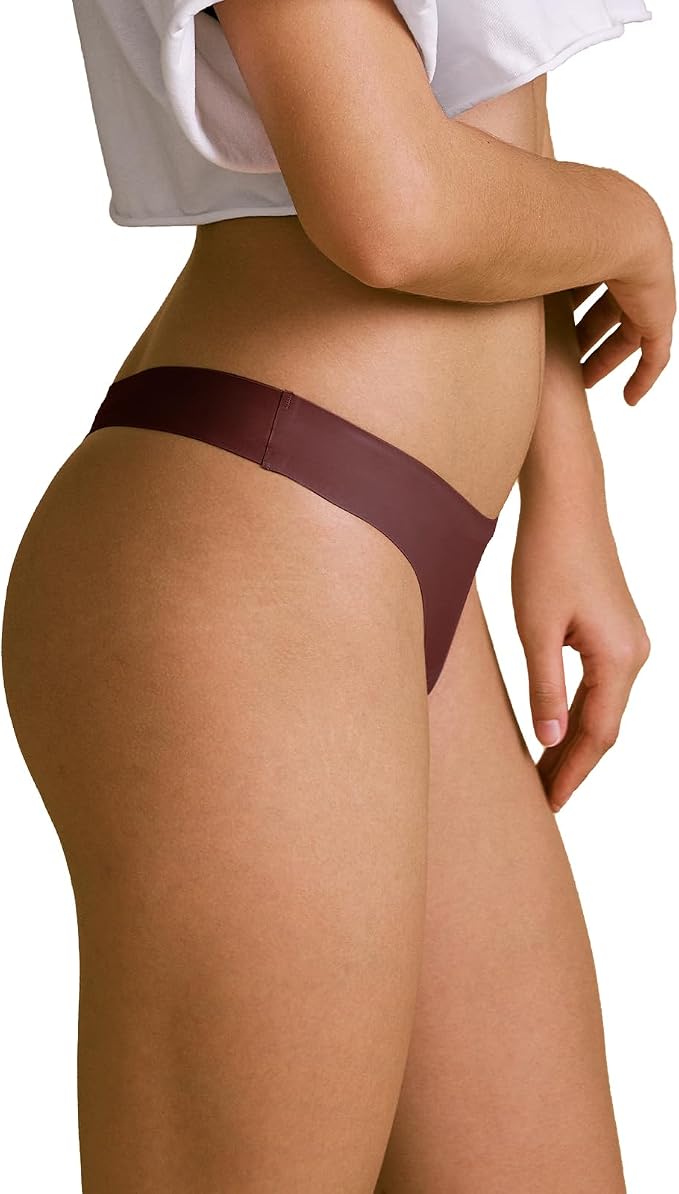 SHARICCA Women Postpartum Period Thongs 4 Layers Leakproof Underwear Panties for teen ladies Multipack