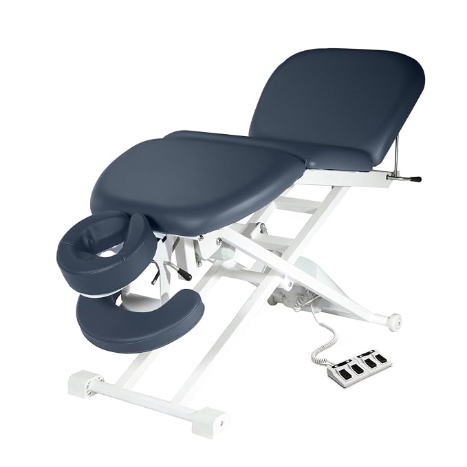 Master Massage 30" TheraMaster 4 Section Powerlift Royal Blue