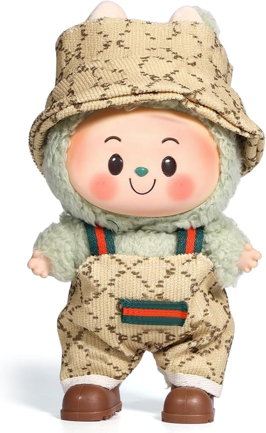 AICase for 17cm Doll Clothes/Outfit,Clothes Set for 17cm Doll,2 Piece Set Hat Clothing,Boys and Girls Stylish Adorable Dolls Clothes Accessories_13