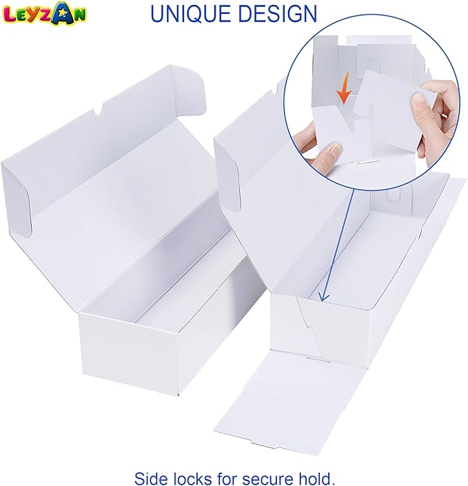 Trading Card Storage Boxes, 12 Pack 600 Count Cardboard Card Organizer for MTG, TCG & Sports Cards, Fits Sleeved Cards, Bulk Card Storage for Trading Card Collections, 10.4 INCH