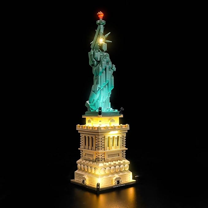 LED Lighting Compatible with LEGO Architecture Statue of Liberty 21042，Light Kit Compatible with LEGO 21042, NOT Included The Model Set - JUST Lights