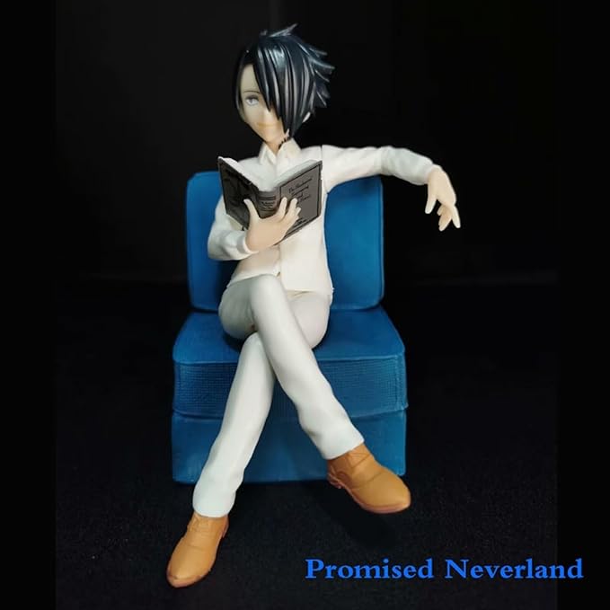 KPOP Anime Figure,Ray-Norman-Emma Figure Anime Figure Cute Cartoon Action Figures Desktop Ornaments