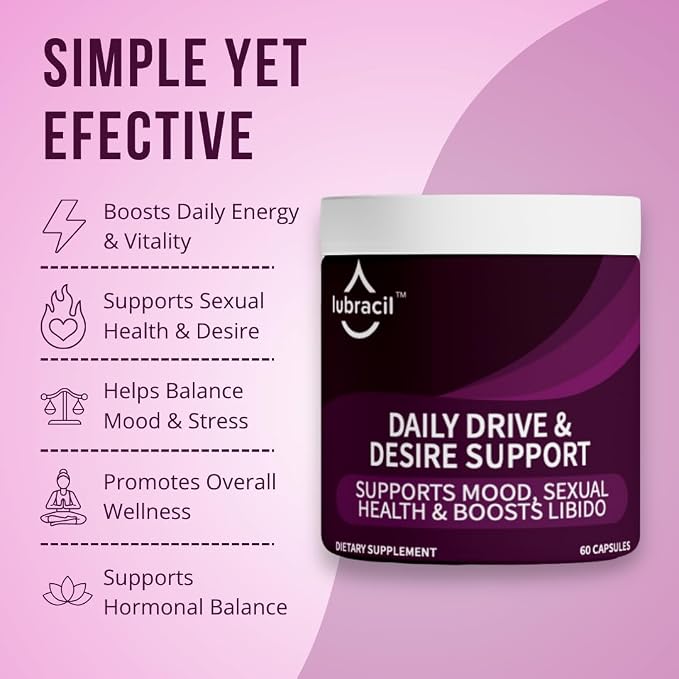 Lubracil Daily Drive & Desire Support*