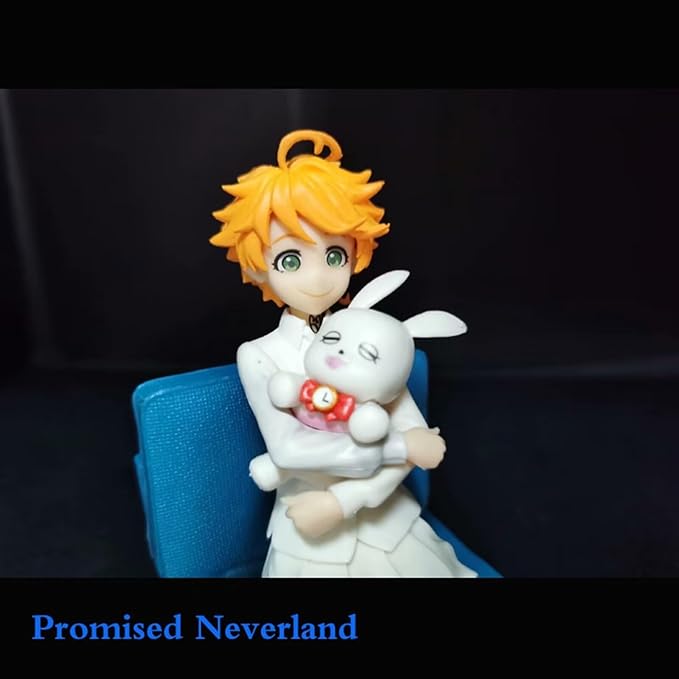 KPOP Anime Figure,Ray-Norman-Emma Figure Anime Figure Cute Cartoon Action Figures Desktop Ornaments