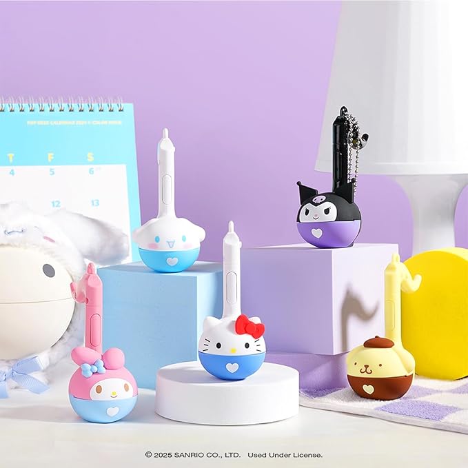 Otamatone Melody Hello Kitty and Friends Electronic Portable Music Instrument / Synthesizer Toy from Japan by Maywa Denki [English Instructions] - Pompompurin