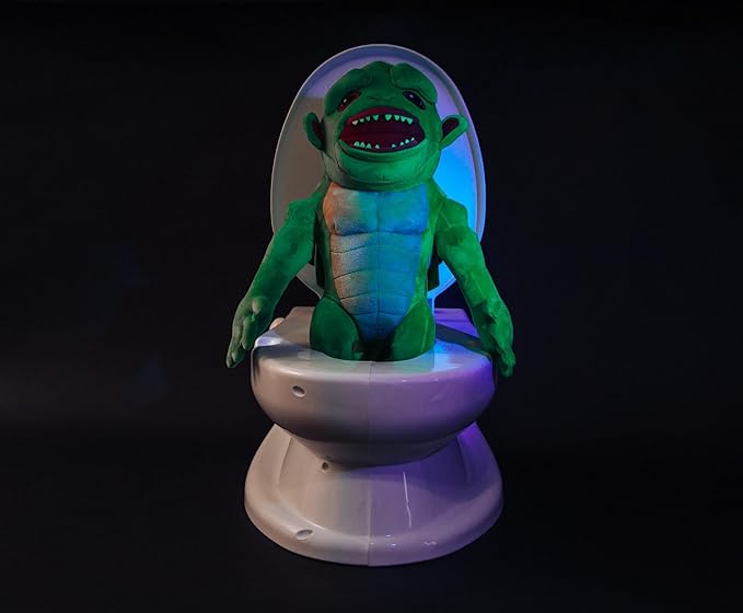 Ghoulies II Movie Fish Ghoulie 14-Inch Collector Plush Toy | Large Soft Stuffed Animal for Cuddling