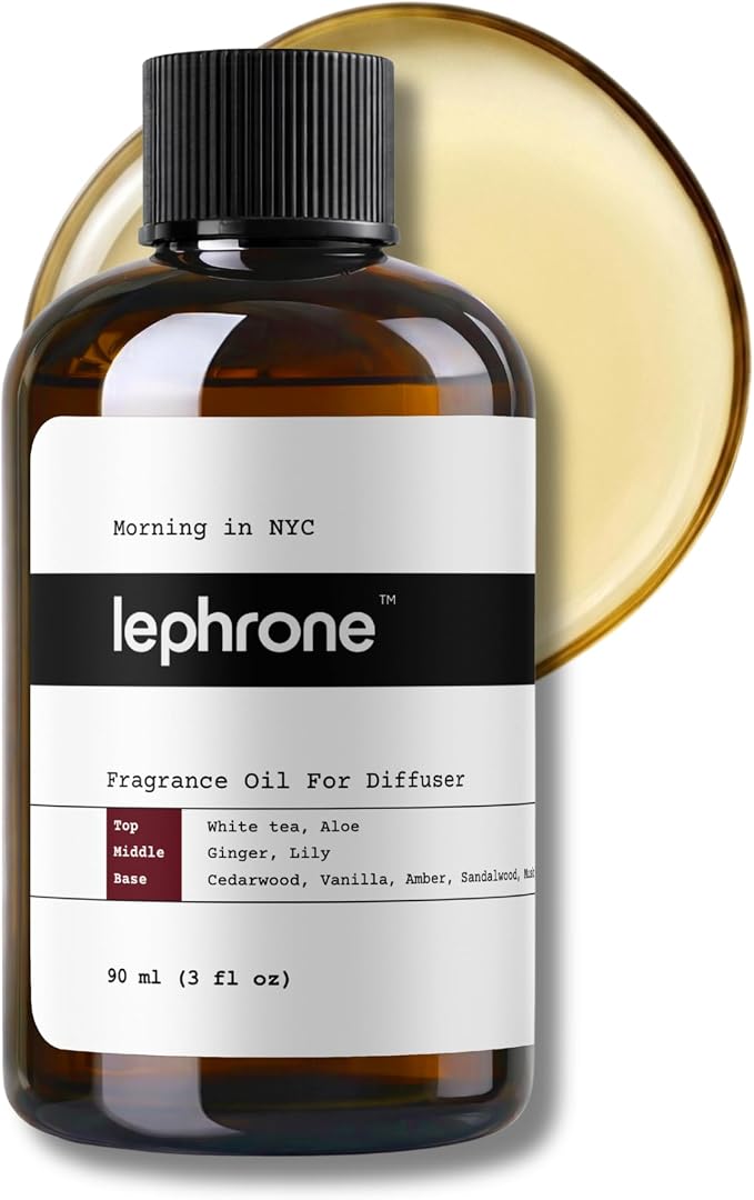 Essential Oil for Waterless Diffusers, Premium Aroma Oil for Home Scenting, Fragrance Oils for Cold Air and Ultrasonic, Pure, Hotel Luxury, Aromatherapy 3 fl oz (Move in Day)