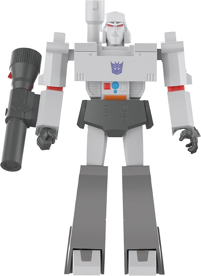 Super7 Transformers Deluxe Megatron (VHS) - 7" Transformers Action Figure with Accessory Classic Cartoon Collectibles and Retro Toys