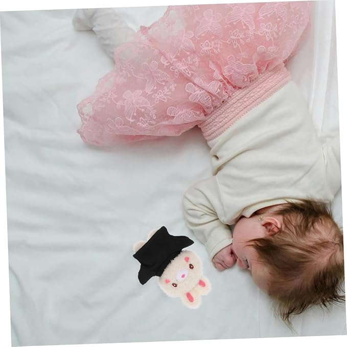 HANABASS 6pcs DIY Mini Bear Clothes Bear T Shirt for Stuffed Animals Sublimation Blank T Shirts for Outfits for Customization